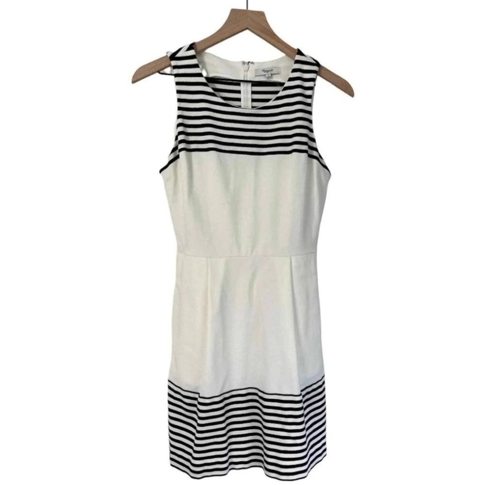Madewell women's dress black and white size M